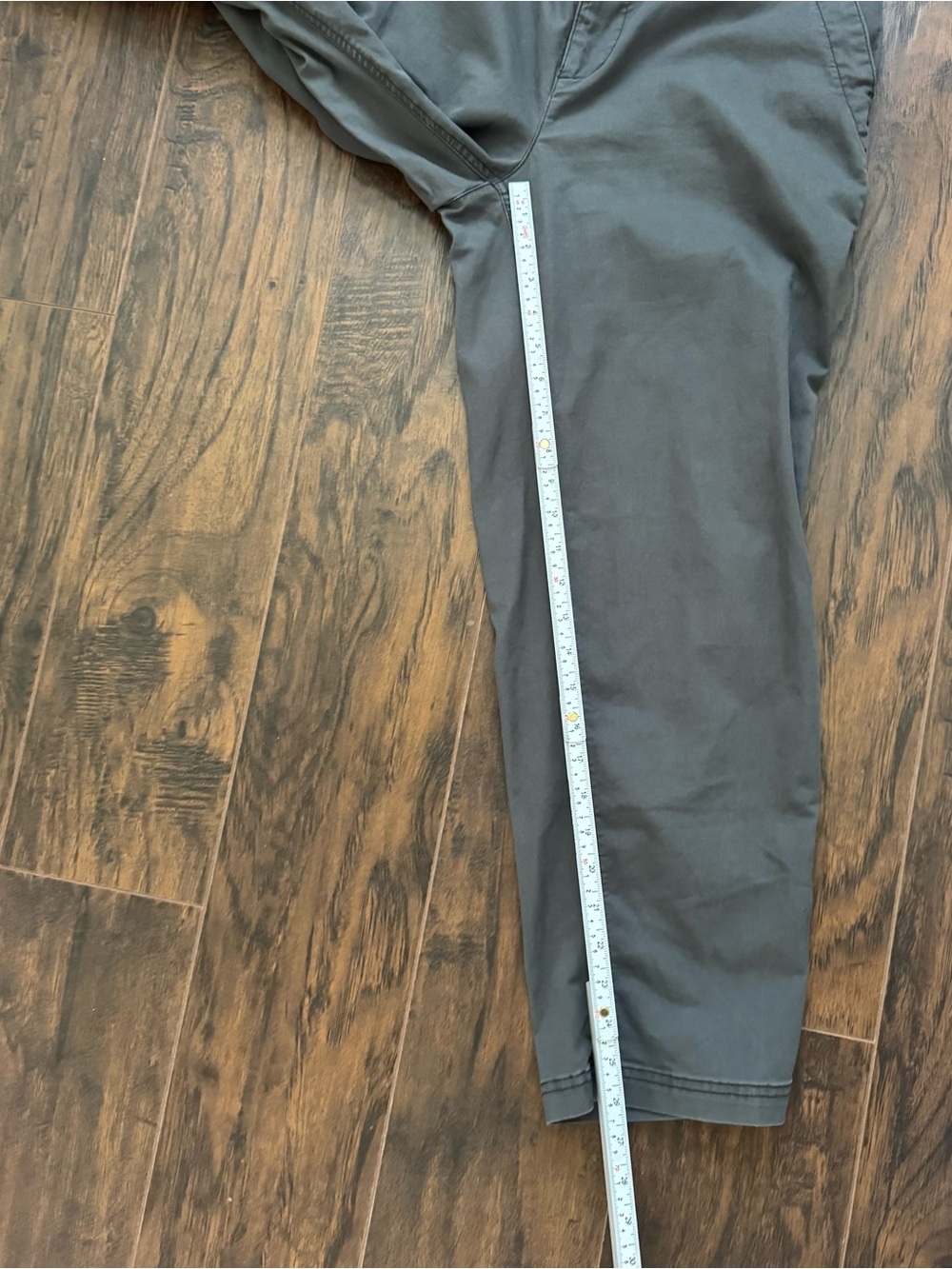 Old Navy Grey Medium High Rise OG Chino Pants - Picture 8 of 8